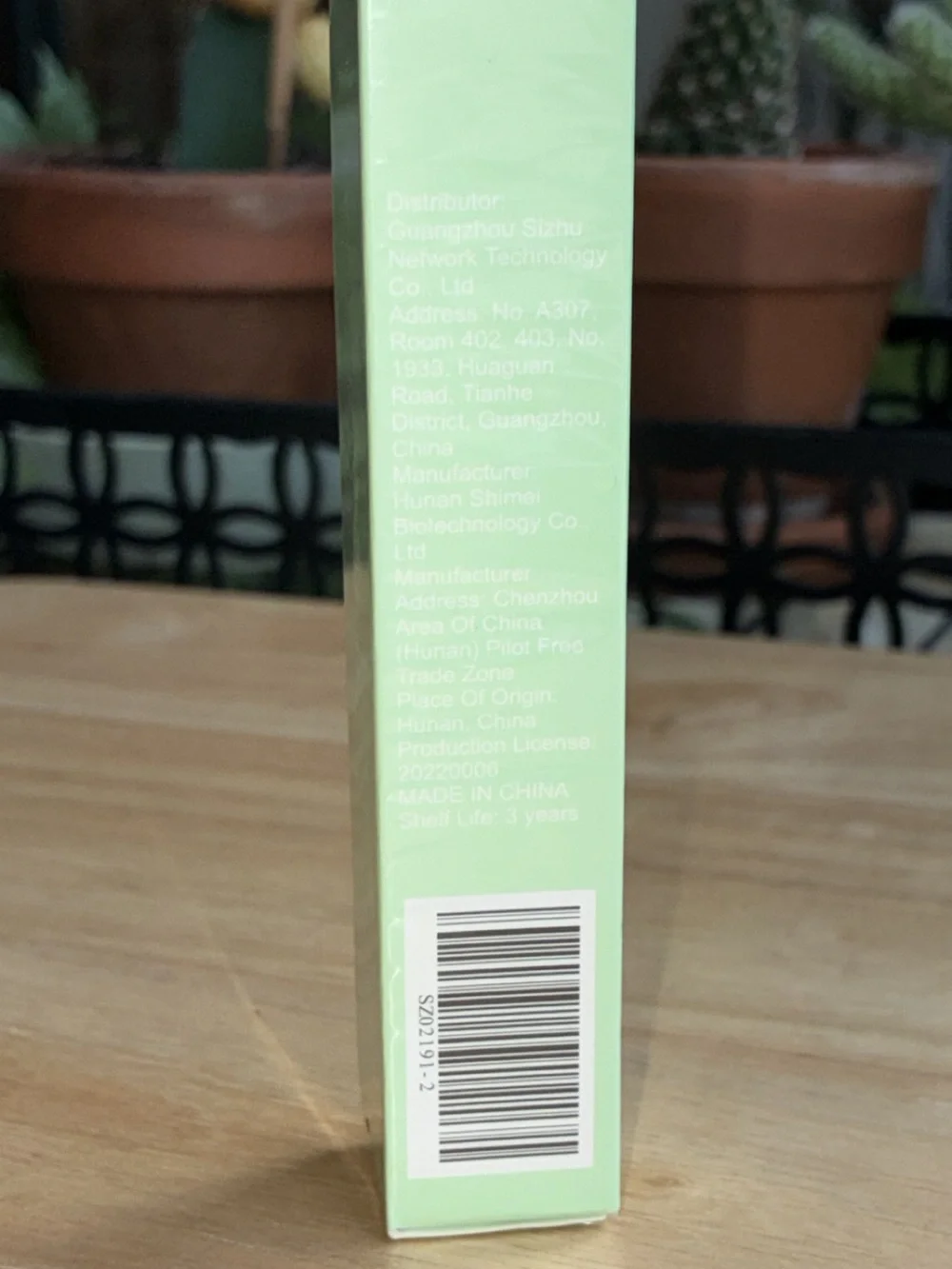 Lakerain Summer Special Lip Balm Butter - #2 Mint (0.5 oz / 15g) NIB